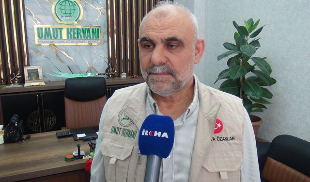 Özaslan: Gazze'de büyük bir soykırım yaşanıyor