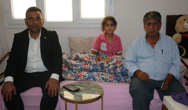 Şanlıurfa'da köpek saldırısına uğrayan Hevin için HÜDA PAR'dan yetkililere çağrı