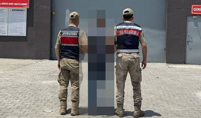 Şanlıurfa'da silahla tehdit suçundan aranan hükümlü Ceylanpınar'da yakalandı