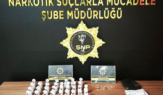 Şanlıurfa'da uyuşturucu operasyonu: 3 şüpheli tutuklandı