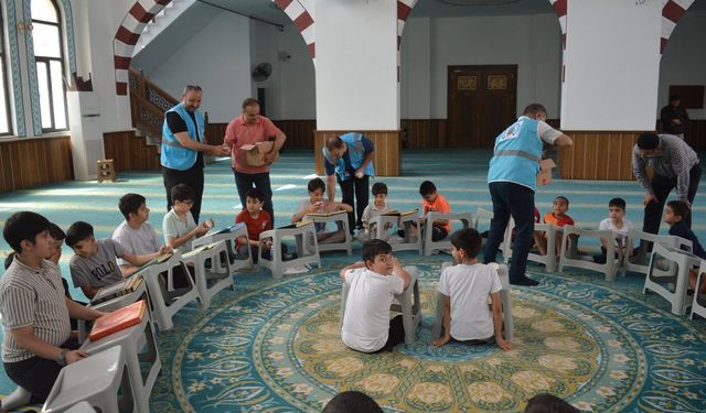 Siirt Belediyesinden Yaz Kur'an Kursu öğrencilerine ziyaret