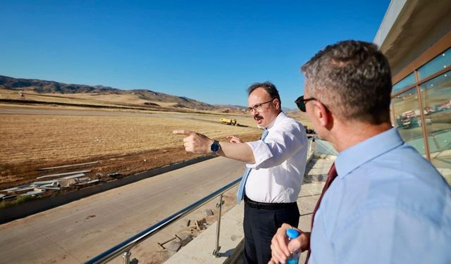 Siirt Havalimanı yeni terminalinde sona yaklaşıldı