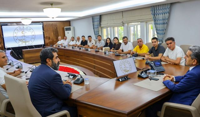 Şırnak Valisi Ekici, gazetecilerle bir araya geldi