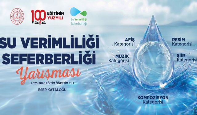 Su Verimliliği Seferberliği Yarışması'nın eser kataloğu yayımlandı