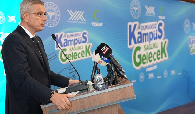 Üniversitelerde 'Dumansız Kampüs Sağlıklı Gelecek' uygulaması başlatıldı