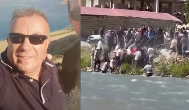 Van'da dengesini kaybederek Müküs Çayı'na düşen adam hayatını kaybetti