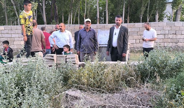 Van'ın Muradiye ilçesinde kanalizasyon sorunu büyüyor!