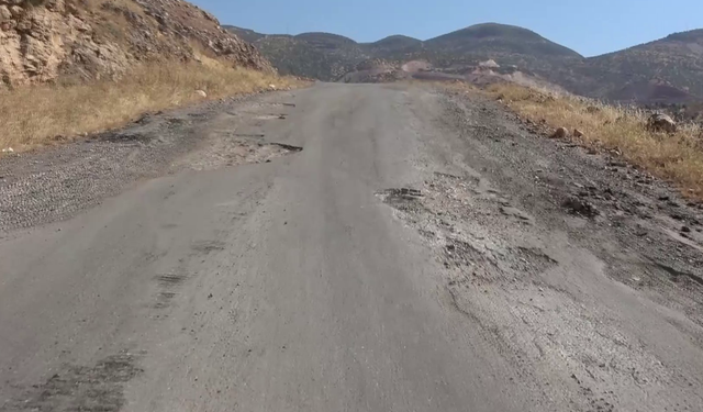Vatandaşlardan Zarova yolu tepkisi: Can güvenliğimiz yok