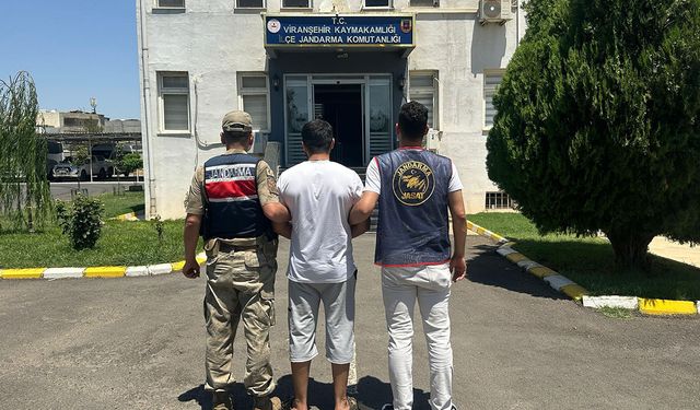 Viranşehir'de 10 yıl hapis cezasıyla aranan hükümlü yakalandı