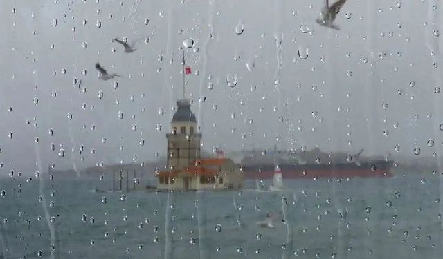 AKOM'dan İstanbul için yağış uyarısı