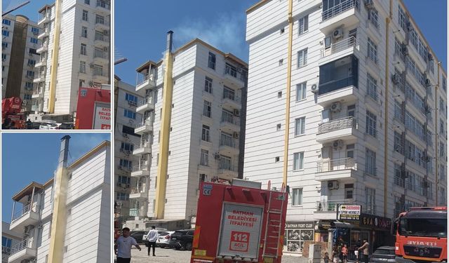 Batman'da baca yangını söndürüldü