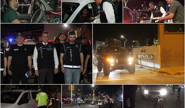 Cizre'de 400 polisle huzur ve güven uygulaması