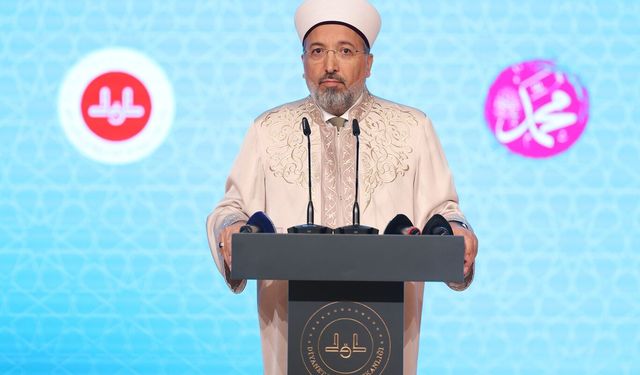 Diyanet İşleri Başkanı Arpaguş: Efendimiz tüm insanlık için ideal bir örnek olmuştur