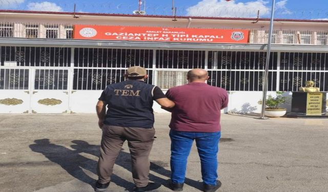 FETÖ hükümlüsü Gaziantep'te yakalandı