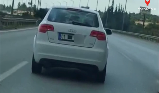 Gaziantep'te plakayı kapatan sürücüye 140 bin TL ceza