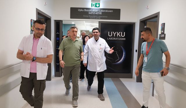 Gaziantep'te uyku bozuklukları laboratuvarı hizmete açıldı
