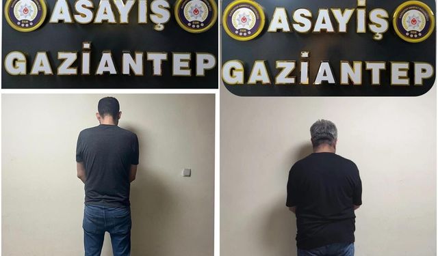Gaziantep'te uyuşturucu satışı suçundan aranan 2 hükümlü yakalandı