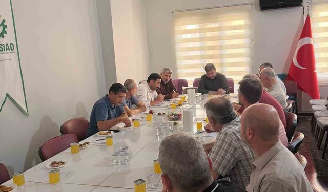 HAKSİAD Mardin Şubesi yönetim kurulu istişare toplantısını gerçekleştirdi