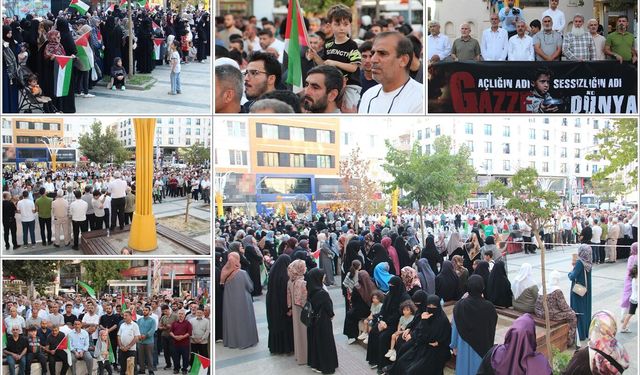 Halktan Filistin Konvoyu'na destek, Gazze'deki katliamlara tepki