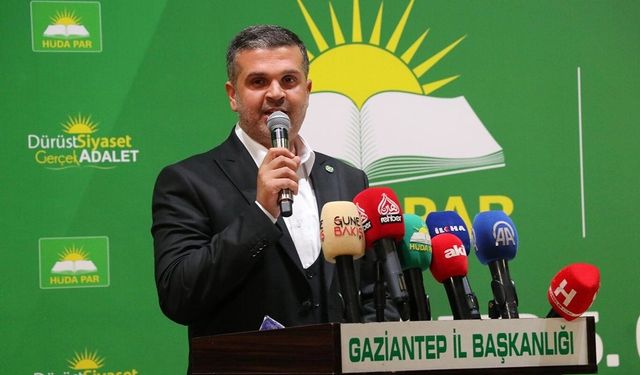 HÜDA PAR Gaziantep İl Başkanlığı vatandaş ve üyelerle buluşma programı başlattı