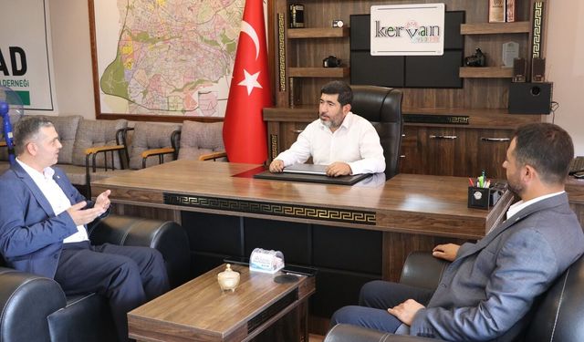HÜDA PAR Gaziantep İl Başkanlığından yerel basına ziyaret