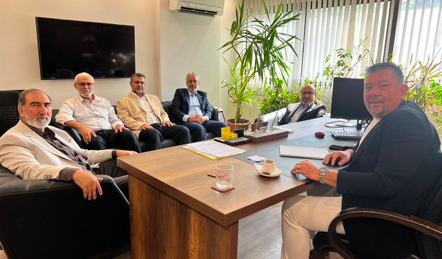 HÜDA PAR Genel Sekreteri Yılmaz, İZOTO'yu ziyaret etti