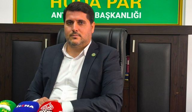 HÜDA PAR İl Başkanı Durmaz: Antalya'da yüksek elektrik faturaları vatandaşı mağdur ediyor