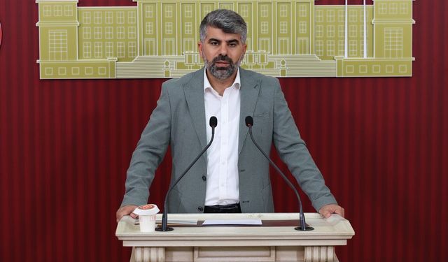 HÜDA PAR Milletvekili Dinç, Solhan'ın sorunlarını TBMM'de gündeme getirdi