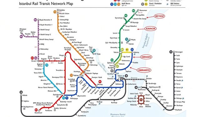 İstanbul Anadolu Yakası'na yeni metro hattı müjdesi