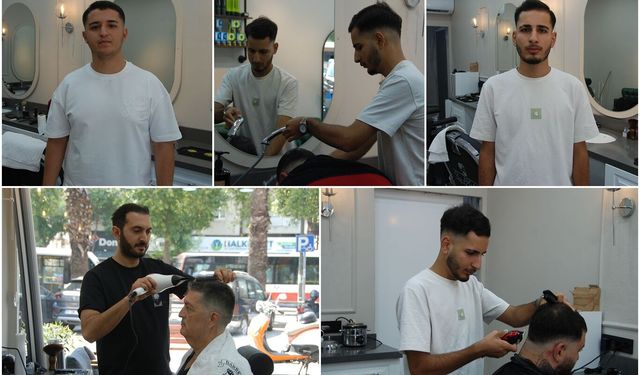 İzmir'de berberler fiyat artışlarına rağmen vatandaşın bütçesini gözetiyor