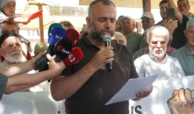 Konya'da Filistin Konvoyu'na destek çağrısı: Bu konvoy Filistin'deki zulme karşı durmak için yola çıktı