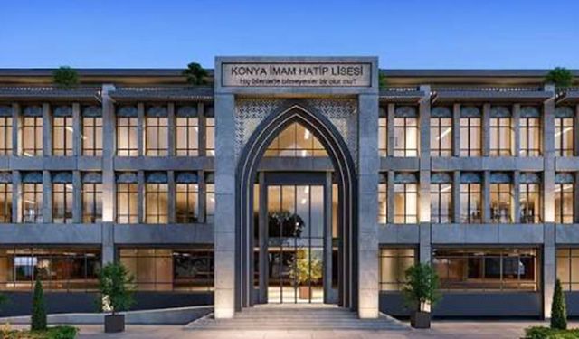 Konya'nın ilk İmam Hatip Lisesi yeni binasına kavuştu