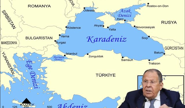 Lavrov'dan Karadeniz açıklaması