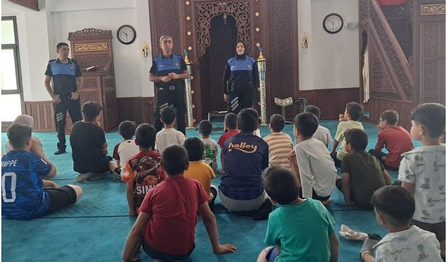 Malatya'da Kur'an kursu öğrencilerine yangın ve boğulma uyarısı