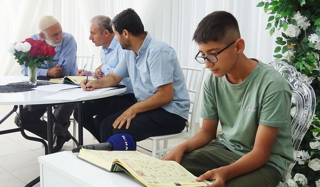 Müftü Dolu: Yaz Kur'an kurslarında 26 bin öğrenci eğitim gördü
