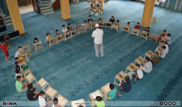 Şanlıurfa'da Yaz Kur'an Kurslarında 100 bin 612 öğrenciye ulaşıldı