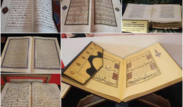 Uluslararası Arapça Kitap Fuarı'nda 'Altın Harfler' sergisi