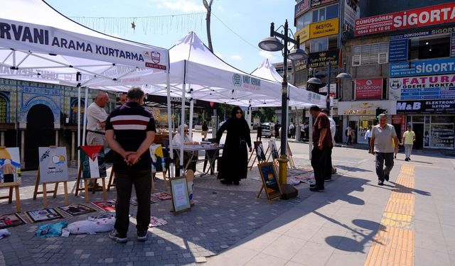 Van'da Gazze İçin Farkındalık sergisi