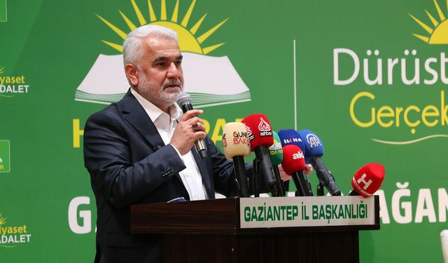 Yapıcıoğlu: Davamız hakkı hakim, adaleti yeryüzünde egemen kılmaktır