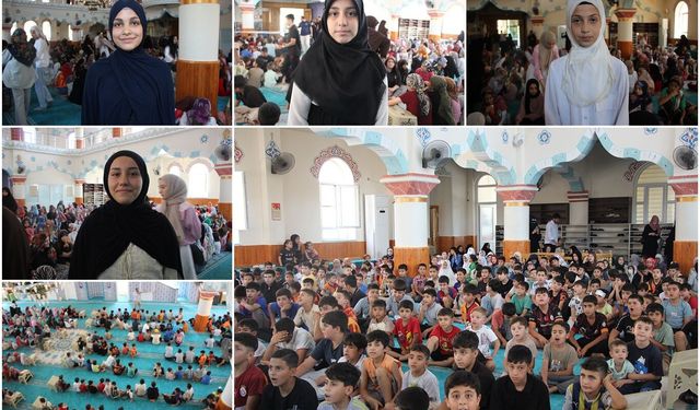 Yaz Kur'an kursu öğrencileri: Okullar başladığında kursun da devam etmesini istiyoruz