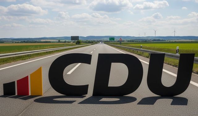 Berlin'de CDU genel merkezinde iklim protestosu 