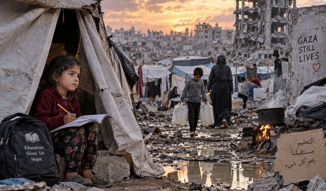 BM'den Gazze uyarısı: 300 binden fazla çocuk geçici alanlarda eğitim görüyor