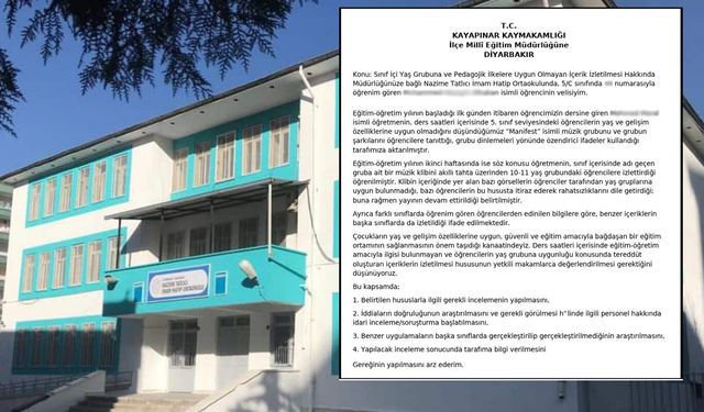 Okulda vahim iddia: Öğretmen öğrencilere sapkın grupların klibini izletmiş!