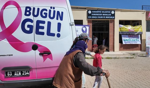 Şanlıurfa'da 70 bin kişiye kanser taraması yapıldı