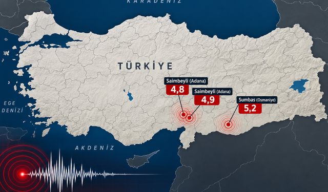 Adana ve Osmaniye'de peş peşe 3 deprem: Yetkililerden açıklama geldi