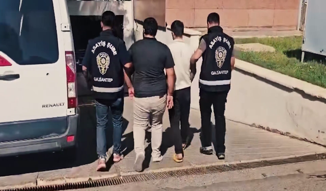 Gaziantep'te aranan 155 şüpheli yakalandı