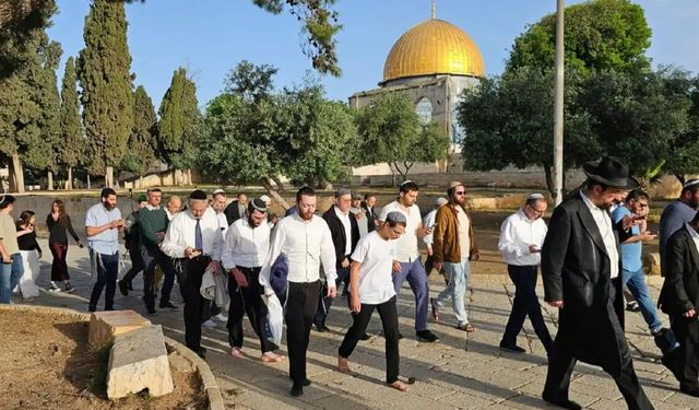 Mescid-i Aksa'ya 6 günde yaklaşık 9 bin siyonist baskın düzenledi