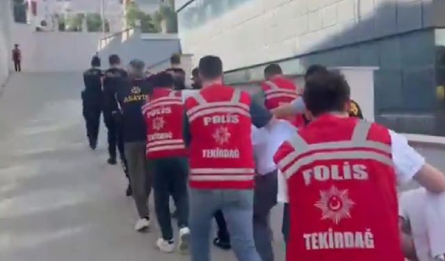 Tekirdağ'da 19 milyon liralık dolandırıcılık: 9 şüpheli tutuklandı