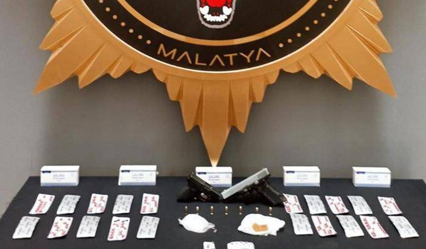 Malatya’da Uyuşturucu Operasyonu: 4 Kişi Tutuklandı