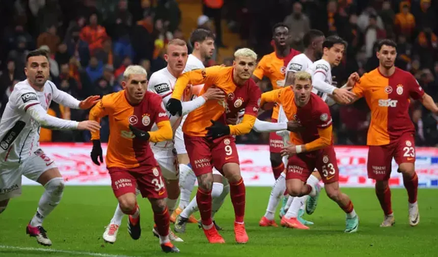 Galatasaray, Gaziantep FK'yı 2-1 Mağlup Etti!